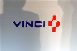 Vinci-Logo an einer Wand