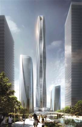 HeXi Yuzui Tower A in Nanjing, China