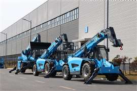 Sinoboom telehandlers launch