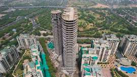 Supertech Twin Towers near New Delhi, India