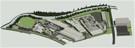 A 3D image of how Rolls-Royce's expanded Raynesway submarine facility will look
