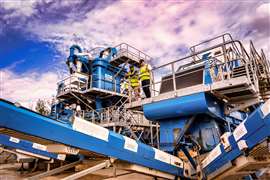 A tecnologia de processamento úmido está mantendo milhões de toneladas de material longe dos aterros sanitários a cada ano