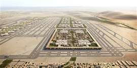 Digital render of how the new King Salman International Airport will look