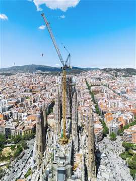 Gru a torre a braccio mobile Liebherr 710 HC-L