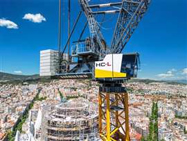 Gru a torre a braccio mobile Liebherr 710 HC-L