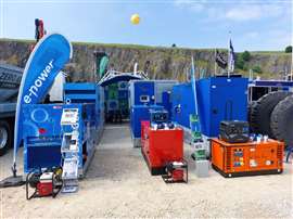 Gruppo elettrogeno H2 a Hillhead 2024