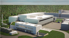 Render of the future Oak Ridge National Laboratory (Image: Hensel Phelps)