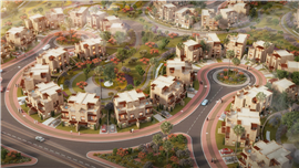 Rendering della città di Banan (Immagine: Gruppo Talaat Moustafa)