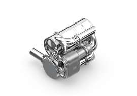 MAN D3872 exhaust aftertreatment system