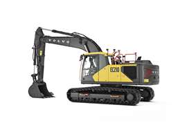 Escavadeira de esteira Volvo EC210