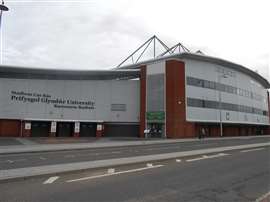 Wrexham AFC's STōK Cae Ras stadium is also known as the Racecourse Ground