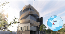 Ein digitales Rendering der neuen Müllverbrennungsanlage