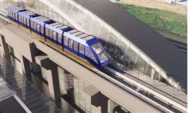 Un rendu numérique du nouveau AirTrain