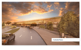 San Antonio airport Terminal C render (Image courtesy San Antonio International Airport)