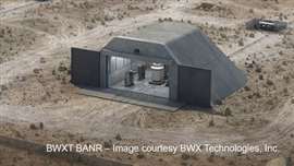 A BWXT BANR nuclear microreactor