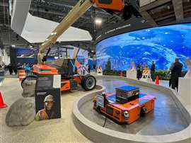 JLG Galileo electric mobile elevating work platform with AMR