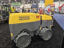 El compactador de zanjas RTD-SC4 de Wacker Neuson. (Foto: KHL Group)