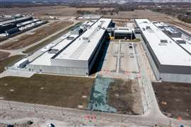Turner Construction built Buildings 1 and 2 of the Polk County Data Center, the first of eight data halls for the new campus in Central Iowa