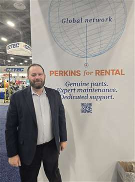 Corey Berry, global rental sales manager, Perkins