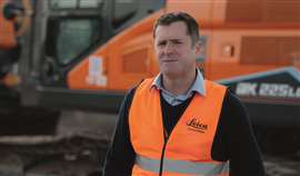 Neil Williams, président de la division Machine Control, division Geosystems d'Hexagon