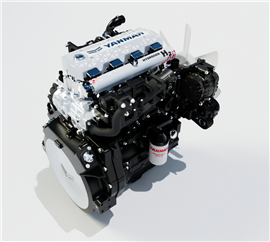 Yanmar hydrogen internal combustion engine concept