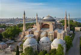 Hagia Sophia Cathedral/Mosque/Museum in Istanbul Turkey