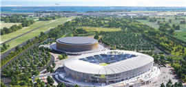 Populous and Maffeis Engineering have unveiled designs for the new stadium in Venice, Italy