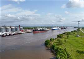 Le port de Port Arthur, Texas