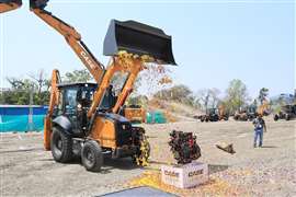 Case has launched its first Stage V machines for the Indian market
