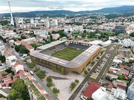 Planos para o estádio
