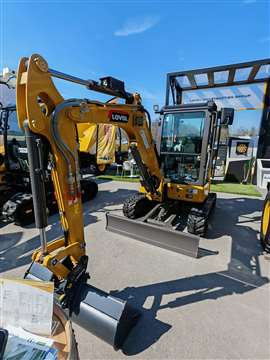 Lovol's Stave V-compliant FR36F-u Intelligent Excavator debuted at Bauma 2025