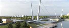 Puente de Renfrew en Escocia. Imagen: GRAHAM