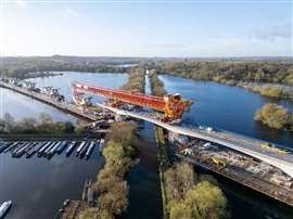 Bouygues Construction are involved with the construction of the Colne Valley Viaduct as part of HS2