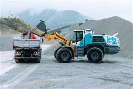 Prototipo de cargadora de ruedas alimentada por hidrógeno de Liebherr