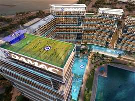 Renderização do Chelsea Residences em Dubai Imagem: DAMAC