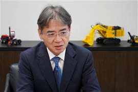 Komatsu president & CEO Takuya Imayoshi 