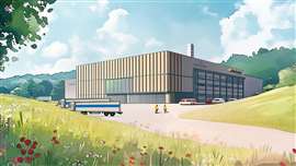 Stone wool plant design for Saint-Gobain UK Image: Saint-Gobain UK