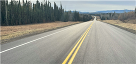 A highway in Canada