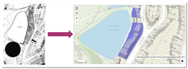 Extracción de una dirección del Artículo 4 en PDF a un mapa digital moderno (Imagen: https://ai.gov.uk/projects/extract/)