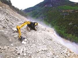 Sumitomo produces excavators and asphalt pavers