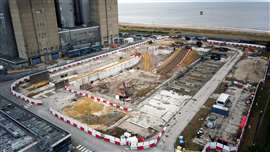 Sizewell Lokasi ruang turbin Sizewell A yang telah dibersihkan selesai 28 Mei 2025