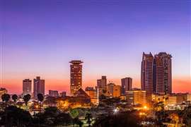 Nairobi City County skyline, Kenya