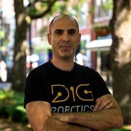 Dig Robotics co-founder Noam Rotem (Image courtesy of Dig Robotics)