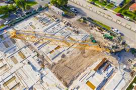 Construcción del campus escolar (Imagen: Adobe Stock)