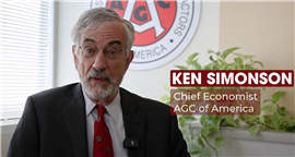 Ken Simonson, AGC chief economist (Image courtesy Associated General Contractors of America)