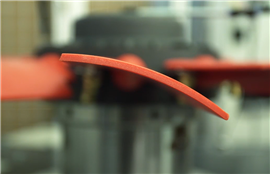 Close-up of a Cleanfix fan blade