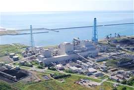 Hokkaido Electric Power's Tomato-Atsuma Power Station (Photo courtesy of Hokkaido Electric Power Co.)