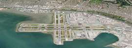 San Francisco International Airport in California, US. Image courtesy Granite