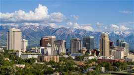 Horizonte de Salt Lake City, Utah, EE. UU. (Imagen: Adobe Stock)