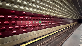 The Flora station in the Czech Republic. Image courtesy Strabag